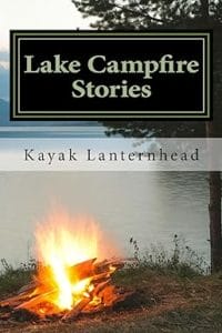 Lake Campfire Stories Kayak Lanternhead www.LakeFun.com