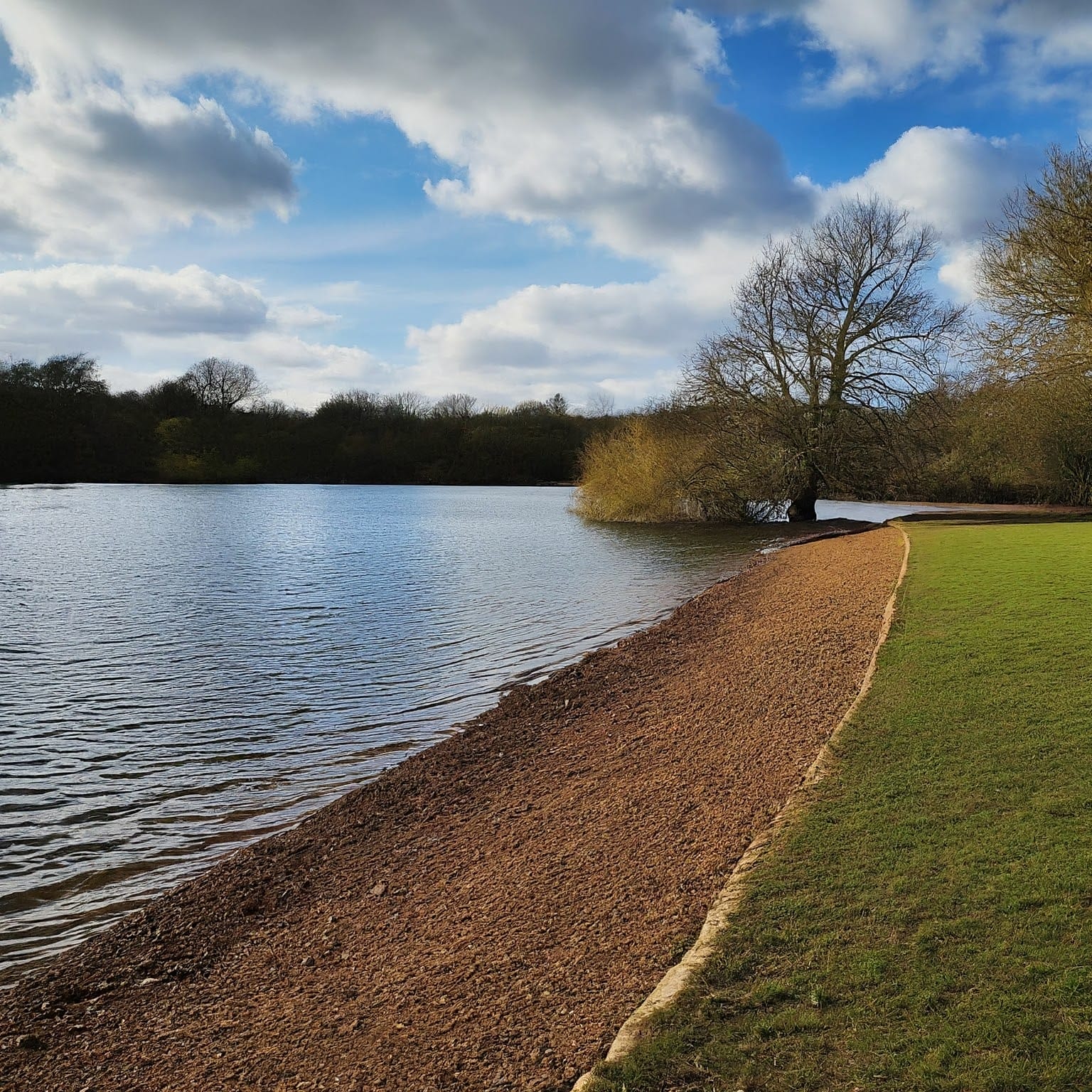 Molesey Reservoir Lake 